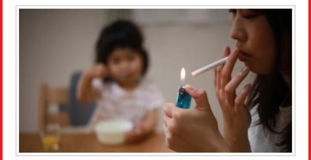 التدخين السلبي للأطفال