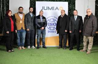 شركة جوميا مصر تحصل على شهادة الأيزو ISO 9001 في نظم إدارة الجودة والخدمات
